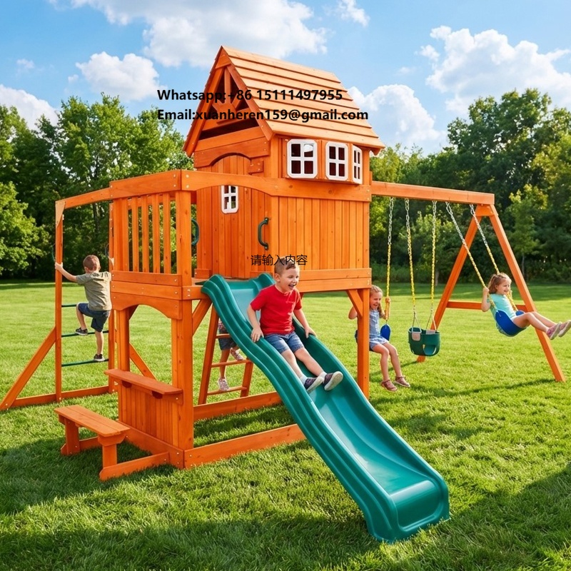 Kids Outdoor Climbing Frame - Büyük Açık Hava Eğlence Ekipmanları Çocuk