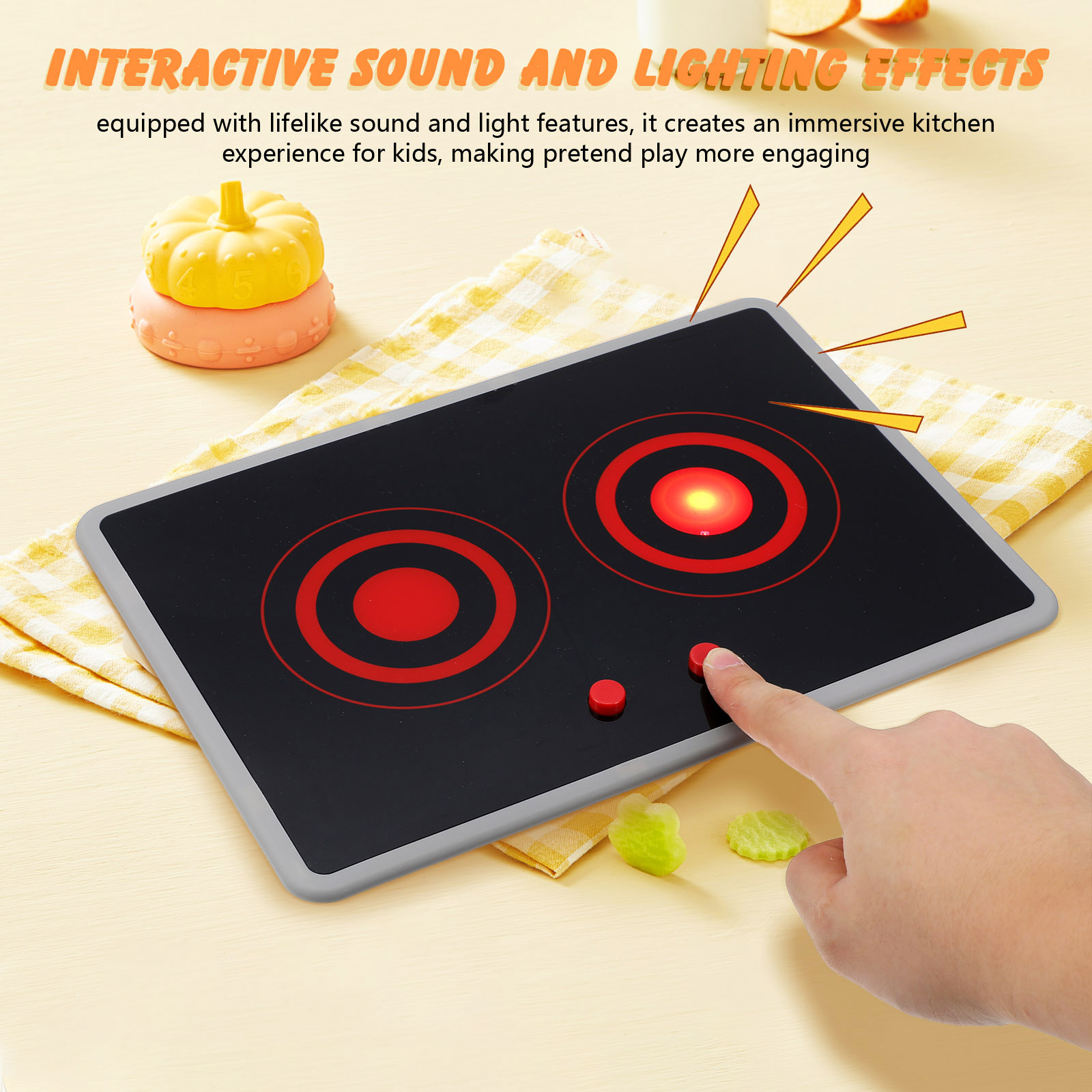 Çocuklar İçin Gerçekçi İndüksi - Kids Outdoor Kitchen Accessories incelemesi ve fiyatı