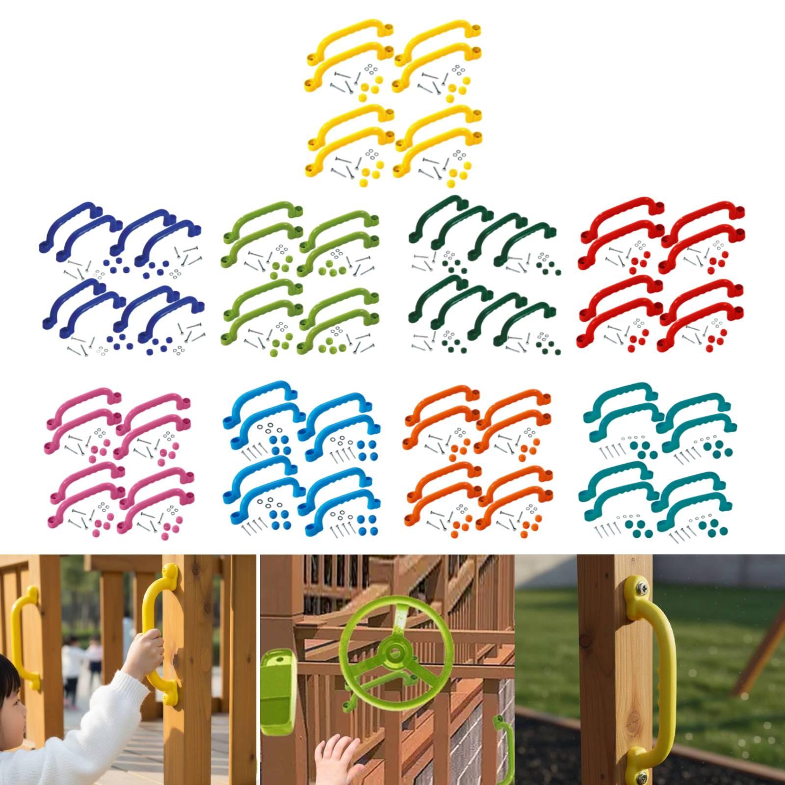 8 Parça Tırmanma Kulp Seti Açı - Kids Outdoor Climbing Frame incelemesi ve fiyatı